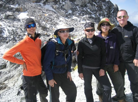 Everest High passes trekking Nepal
